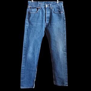 32x25 Fit Levis 501 Jeans Vintage Y2K Buttonfly Denim Perfect Fade 32x36 Tag